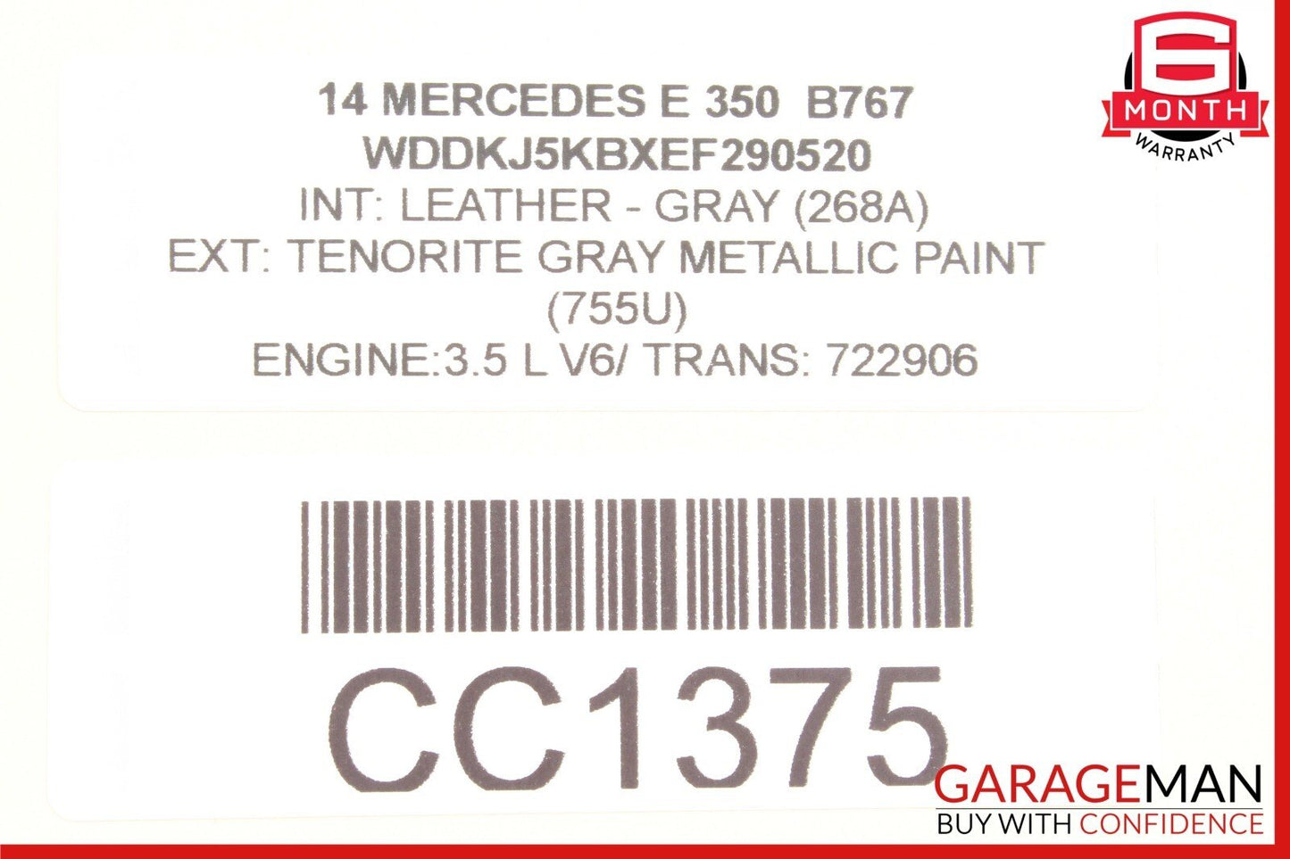 08-18 Mercedes W207 E350 C300 Rear Right or Left Side Door Audio Speaker OEM