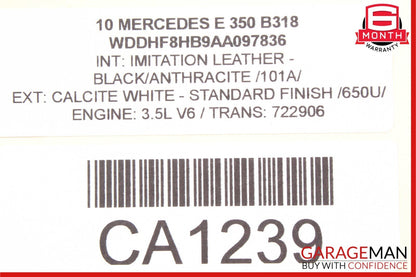 08-14 Mercedes W212 E350 E550 Engine Radiator Cooling Fan Motor Assembly OEM