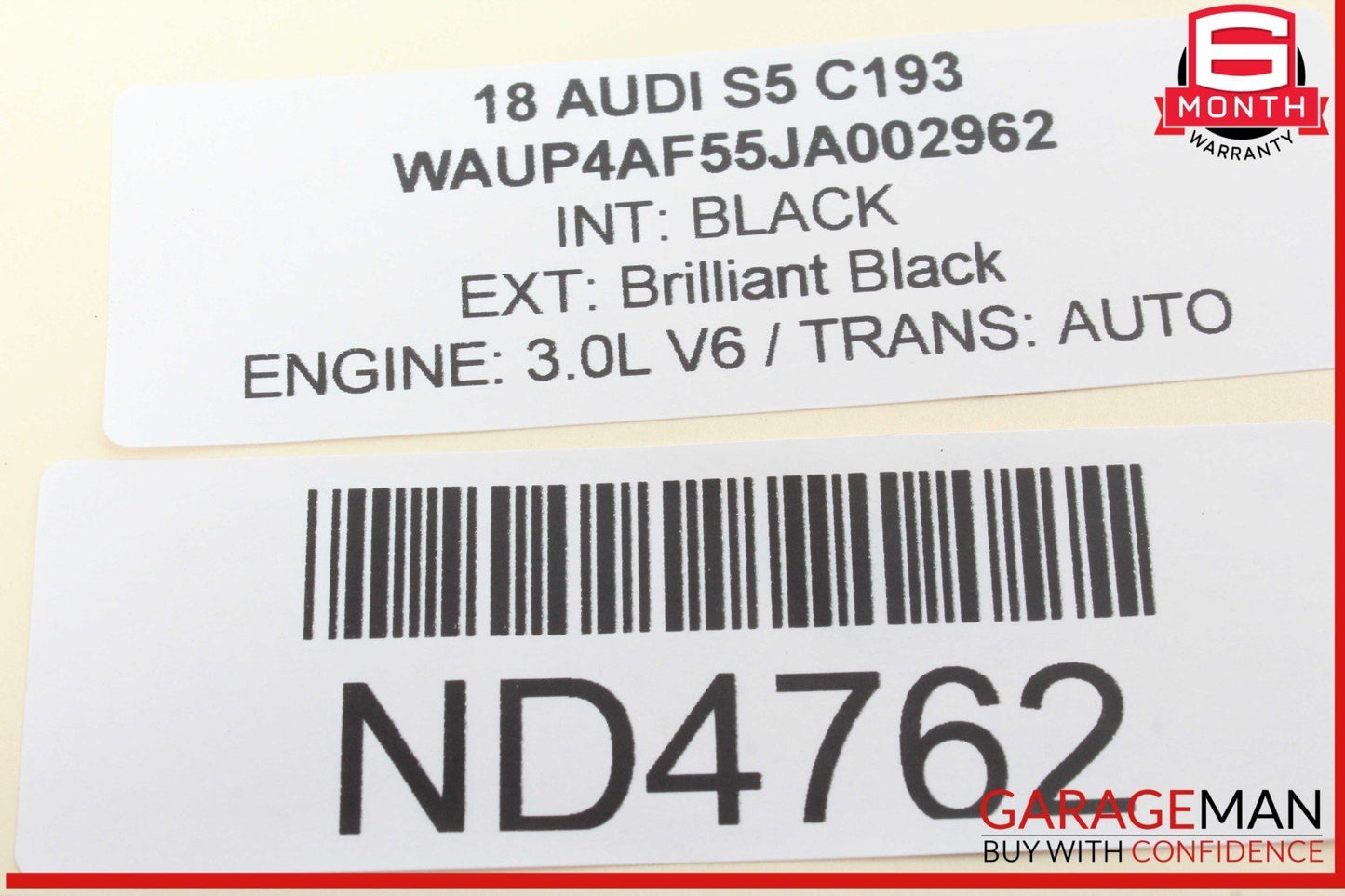 18-24 Audi S5 Rear Left or Rear Right Side Lower Control Arm 8W0505311E OEM