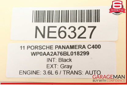 10-13 Porsche Panamera 970 Front Left Side Door Rear View Mirror NO GLASS OEM