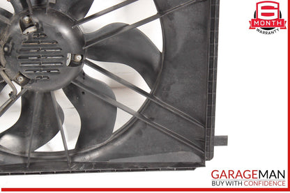 08-15 Mercedes X204 GLK350 Engine Cooling Radiator Fan Shroud Motor Assy OEM