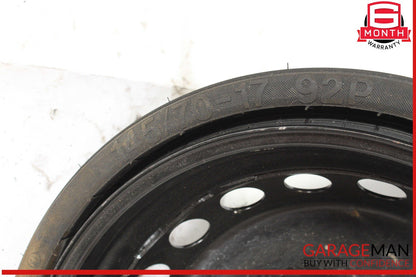 12-20 Mercedes R172 SLK350 Emergency Spare Tire Wheel Donut Space Saver 4.5Bx17