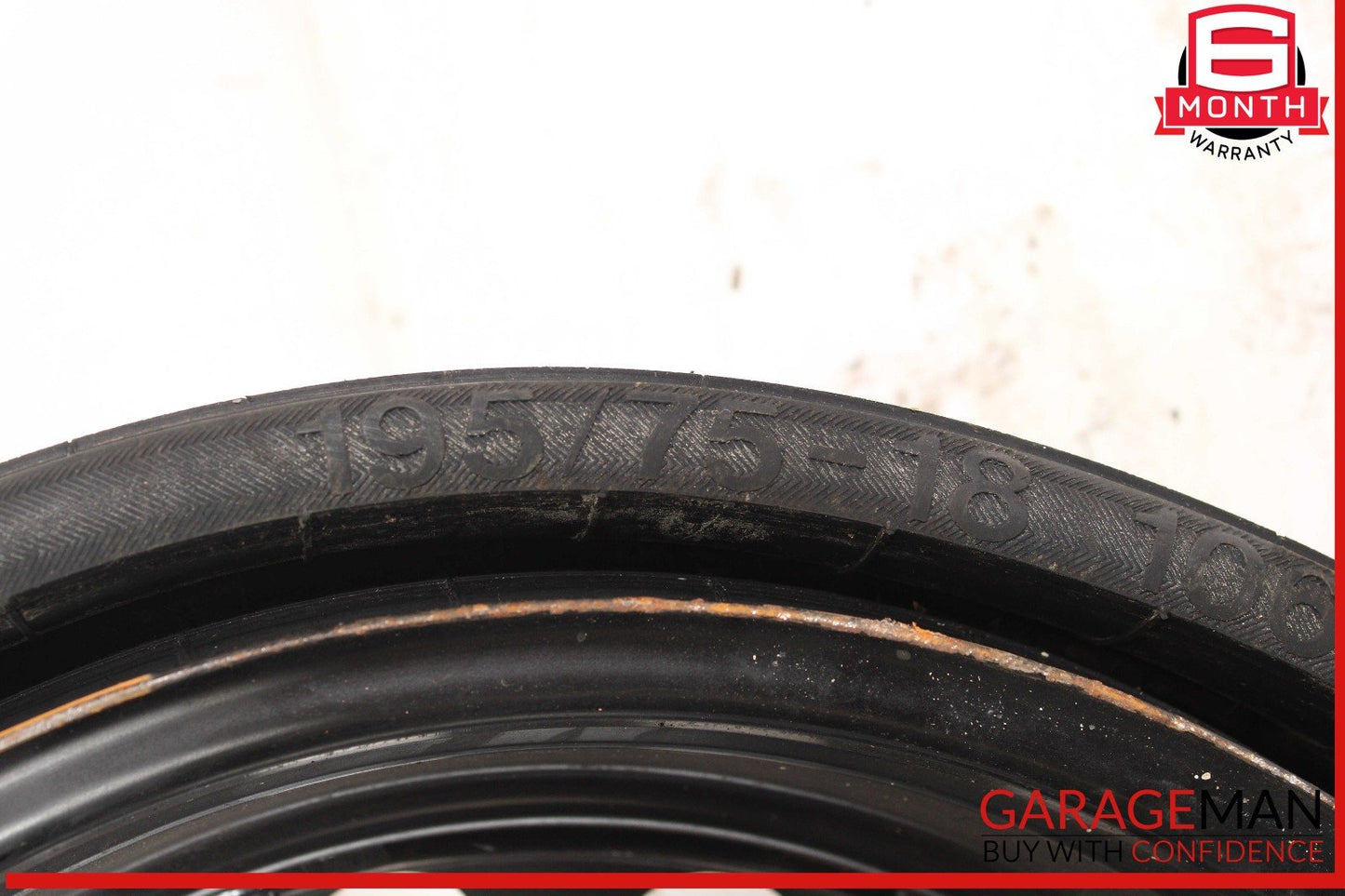 07-15 Audi Q7 Emergency Spare Wheel Rim Tire 6.5 x 18 H2 ET53 OEM