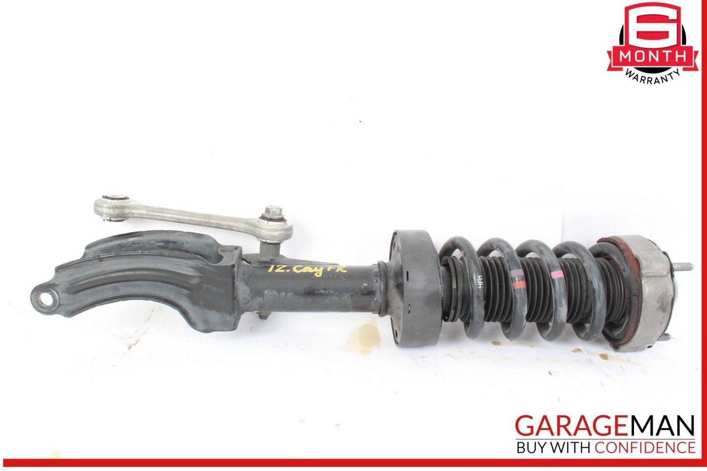 11-18 Porsche Cayenne 958 S Front Right & Left Shock Absorber Strut Spring Set