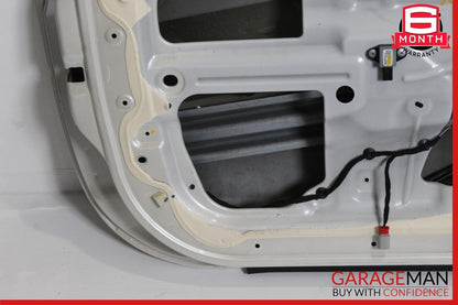 12-17 Fiat 500 Front Left Driver Side Door Shell Panel White OEM