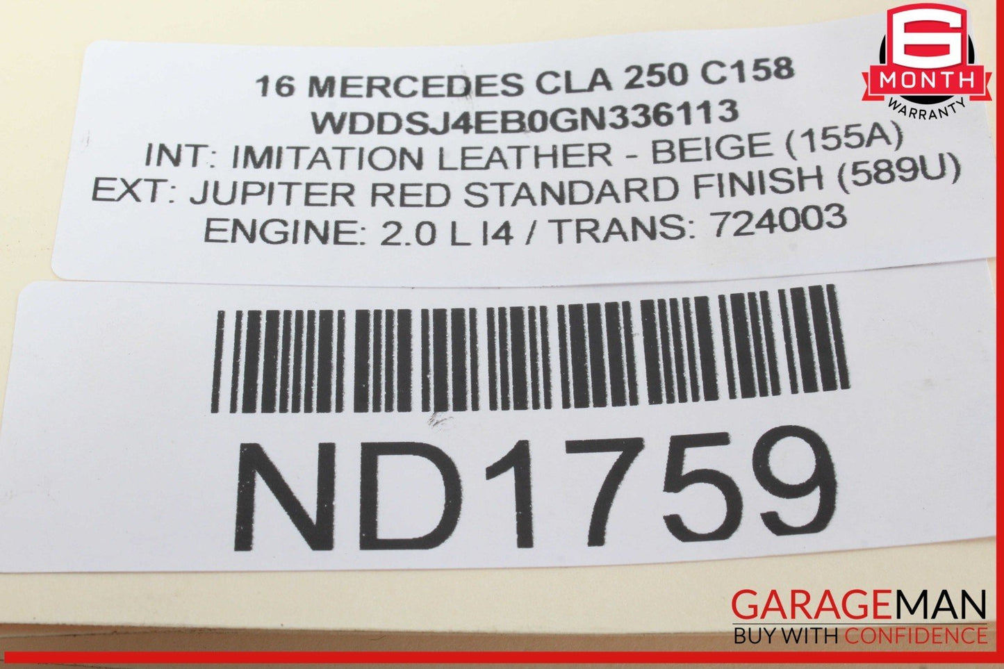 14-19 Mercedes W117 CLA250 Front Left Side Wheel Spindle Knuckle Hub Assy OEM