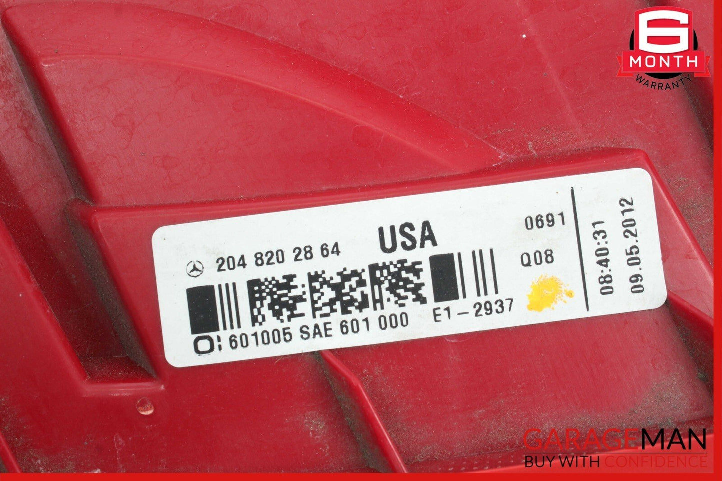 12-14 Mercedes W204 C250 C300 Rear Left Side Taillight Tail Light Lamp OEM