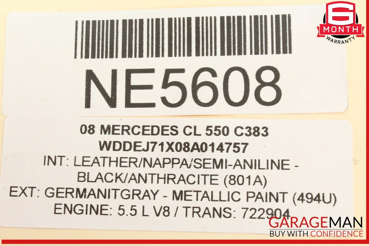 07-14 Mercedes W216 CL550 S550 Front Right Side Spindle Knuckle Wheel Hub OEM