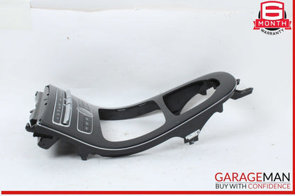 17-19 Mercedes W213 E300 Center Console Trim Assembly Black OEM