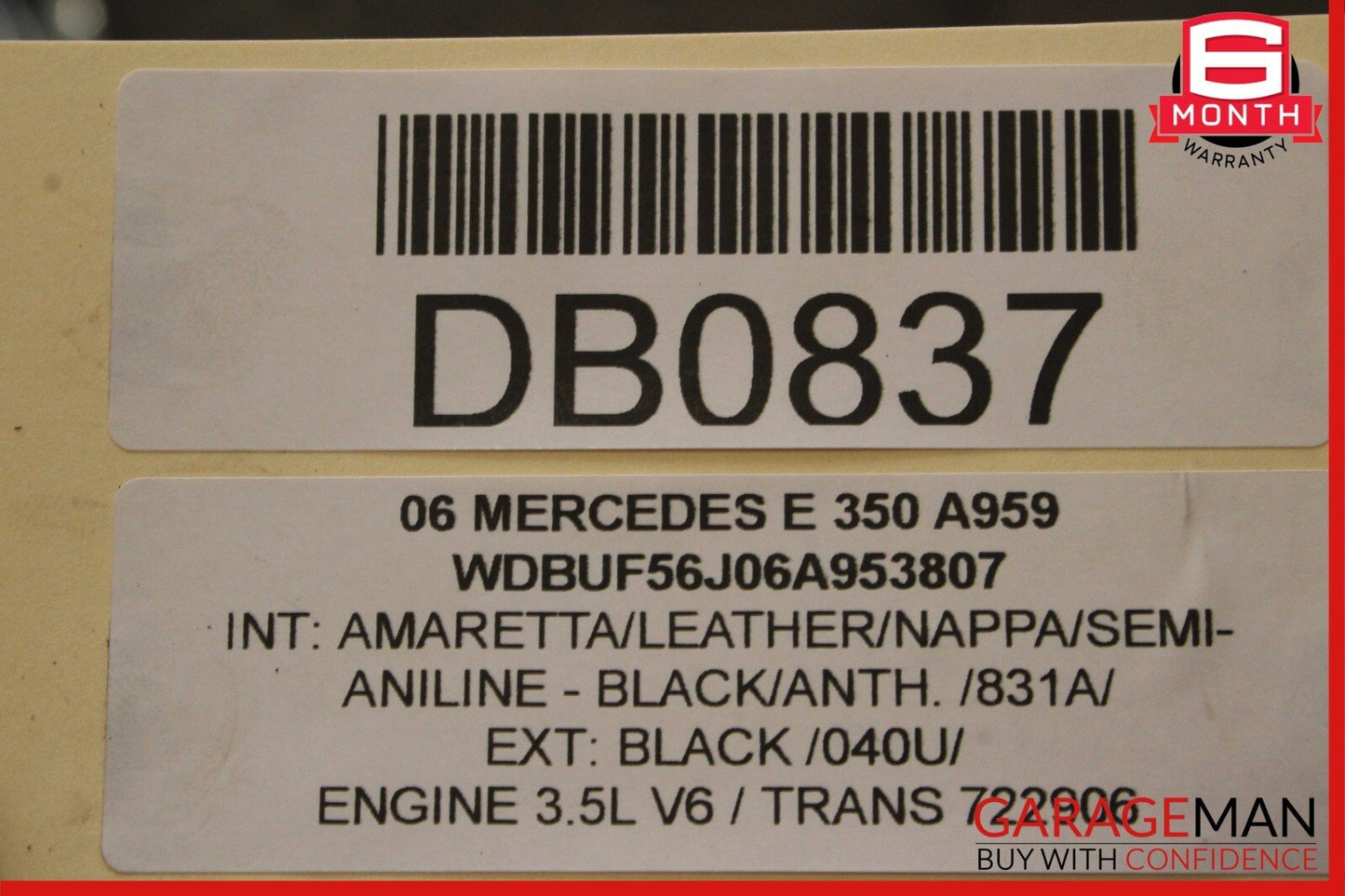 03-09 Mercedes W211 E350 CLS550 A/C Air AC Condenser Cooler 2115001154 OEM