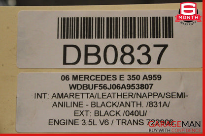 03-09 Mercedes W211 E350 CLS550 A/C Air AC Condenser Cooler 2115001154 OEM