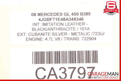06-13 Mercedes X164 GL450 Panoramic Sunroof Sun Roof Motor 1648201442 OEM
