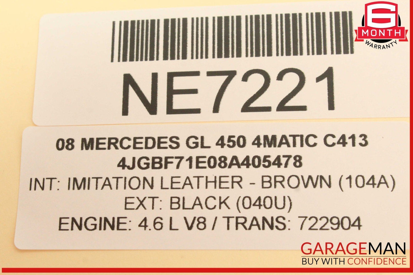 05-14 Mercedes X164 GL450 4MATIC Bluetooth Module Adapter Interface Hands Free