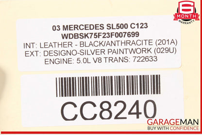 03-06 Mercedes R230 SL500 Power Steering Rack And Pinion 2304600800 OEM