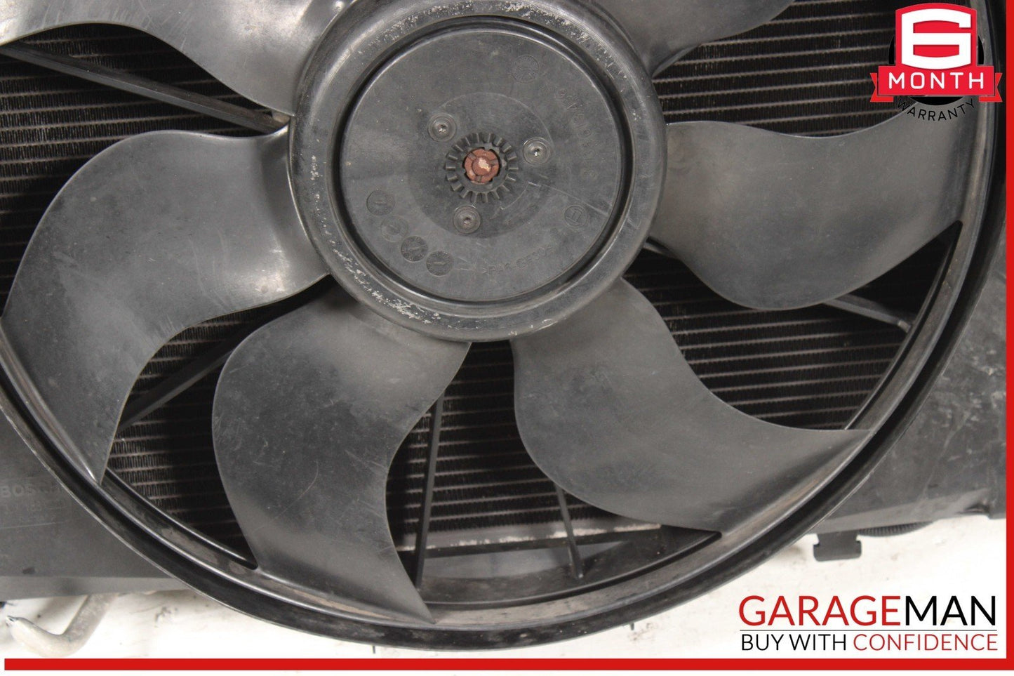 08-18 Mercedes W212 E350 C300 Engine Radiator Cooling Fan Motor Assembly OEM