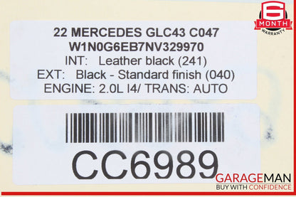 17-23 Mercedes X253 GLC43 AMG Rear Drive Shaft Propeller Driveshaft OEM
