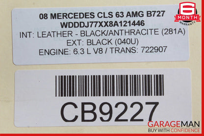 06-11 Mercedes W219 CLS63 CLS500 Front Radiator Upper Support Tie Bracket Bar