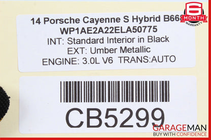 11-14 Porsche Cayenne 958 S Speedometer Instrument Cluster 7P5920903 OEM