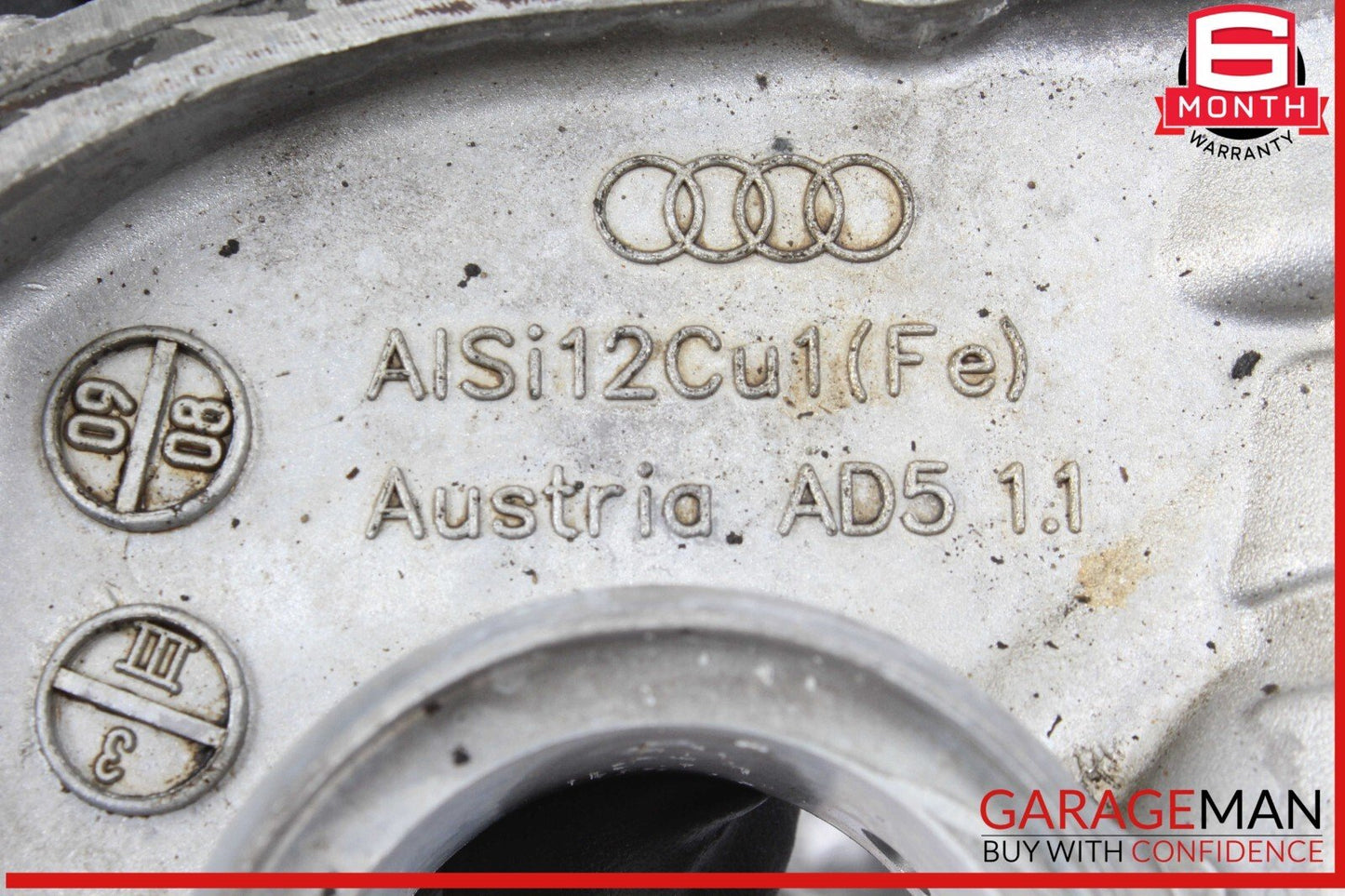 09-17 Audi Q5 Right Engine Cylinder Head Camshaft Cam Shaft Cover 06E103286 OEM