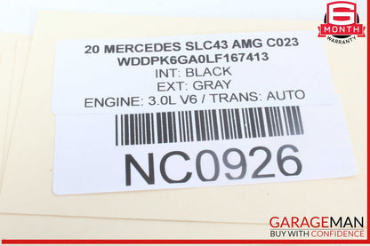 17-20 Mercedes SLC43 AMG Front Dash GPS Navigation Information Display Screen
