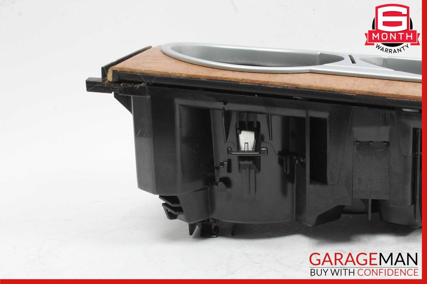 06-12 Mercedes X164 GL450 ML350 Front Center Console Cup Holder Compartment Wood