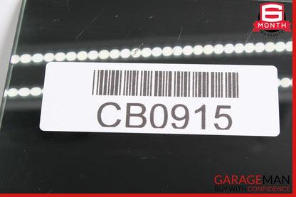 12-18 Mercedes W218 CLS550 Rear Right Passenger Side Door Window Auto Glass OEM