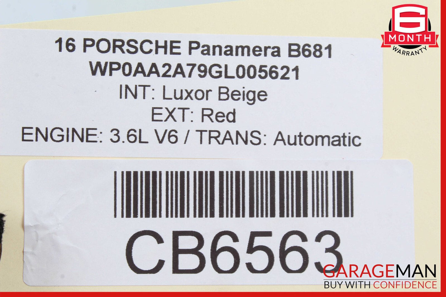 14-16 Porsche Panamera 970 Speedometer Odometer Instrument Cluster Gauge OEM