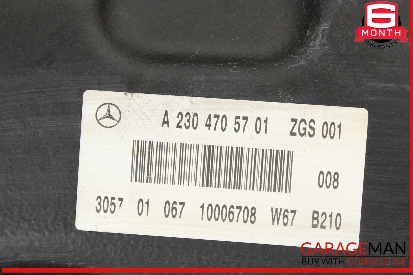 07-12 Mercede R230 SL550 Gas Fuel Tank Reservoir Assembly 2304705501 OEM