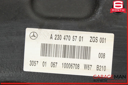 07-12 Mercede R230 SL550 Gas Fuel Tank Reservoir Assembly 2304705501 OEM