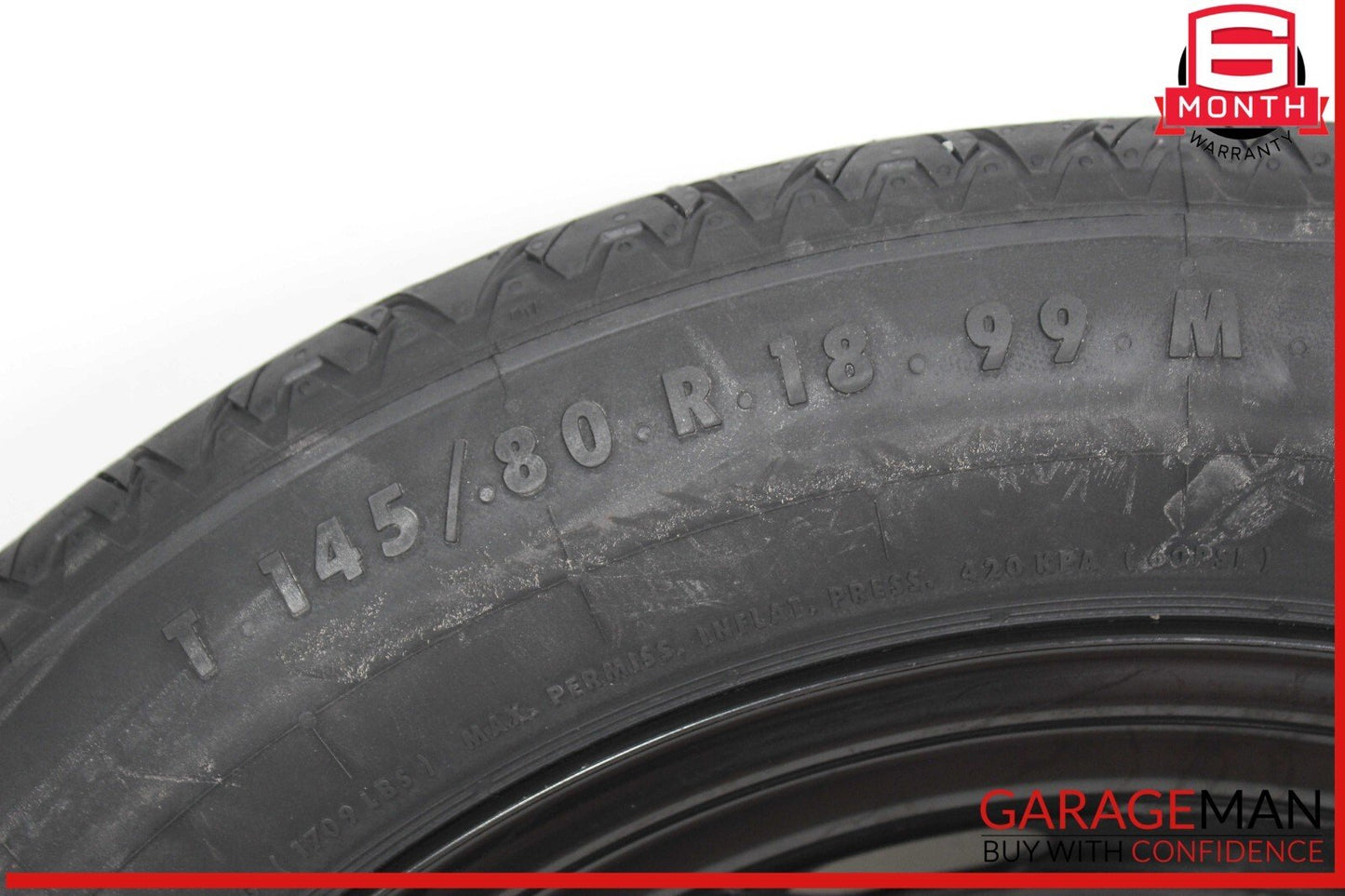 17-19 Audi Q3 Emergency Spare Tire Wheel Donut Rim R18 OEM