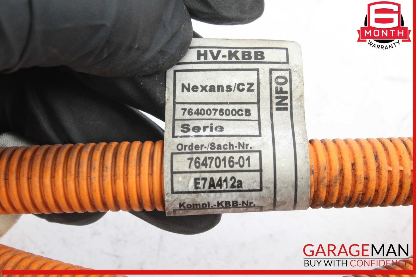 14-21 BMW i3 I01 Hybrid Engine High Voltage Wire Harness Cable OEM