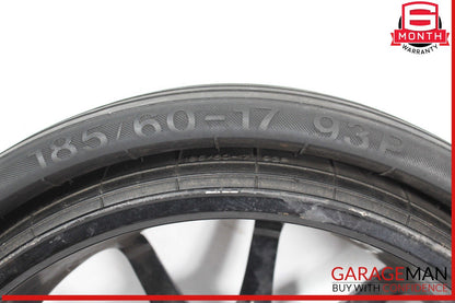 03-12 Mercedes R230 SL500 SL550 Emergency Spare Tire Wheel Donut Rim 17" 17 OEM