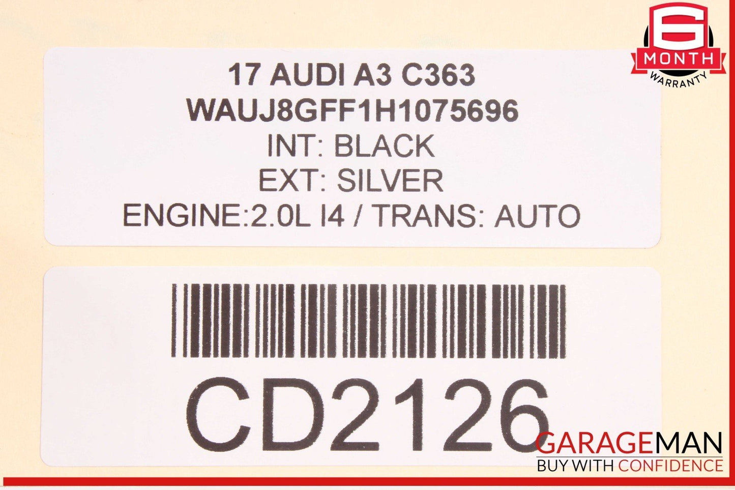 15-24 Audi A3 S3 AWD Rear Suspension Anti Roll Stabilizer Sway Bar OEM