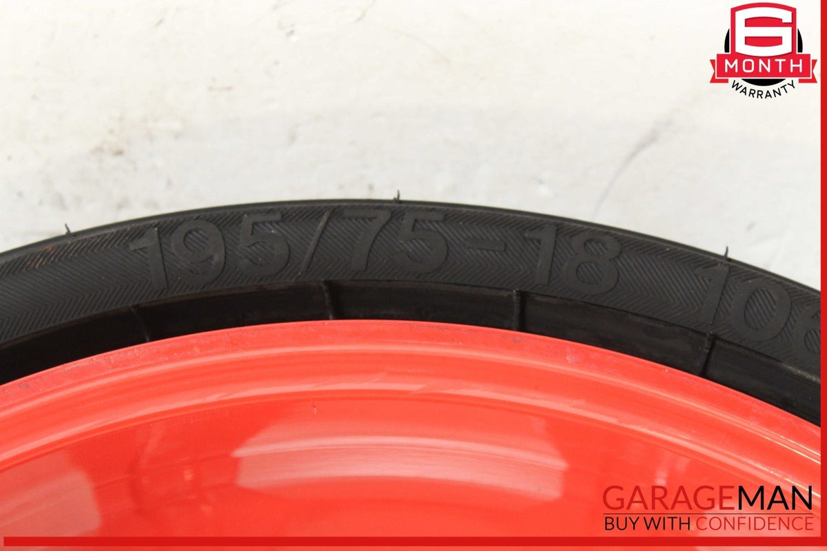 11-18 Porsche Cayenne 958 Emergency Spare Tire Wheel Donut Rim 18 18" OEM