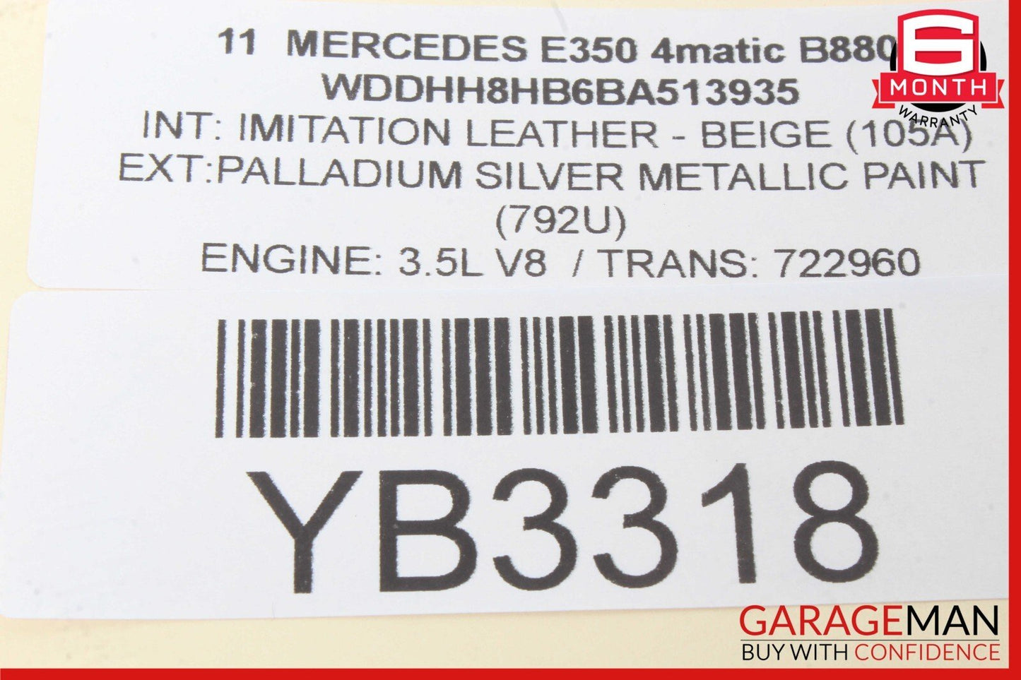 10-16 Mercedes Benz W212 E350 Sun Roof Motor A2129069001