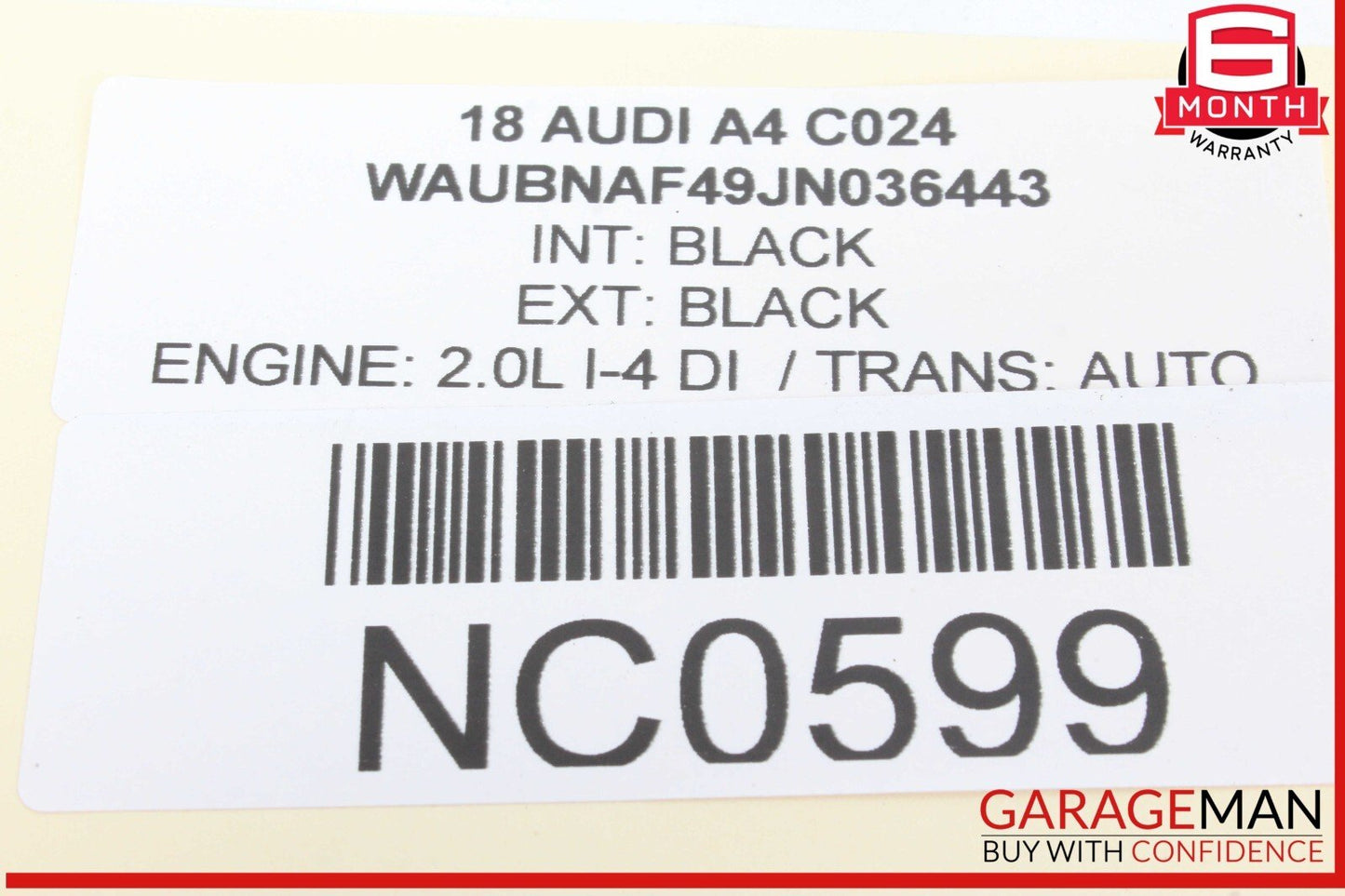 18-24 Audi A4 Front Left Driver Side Dash Dashboard Air Vent Grille Grill OEM