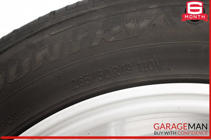 11-18 Porsche Cayenne 958 8.5Jx19 19" R19 Wheel Tire Rim Silver 7P5601025A