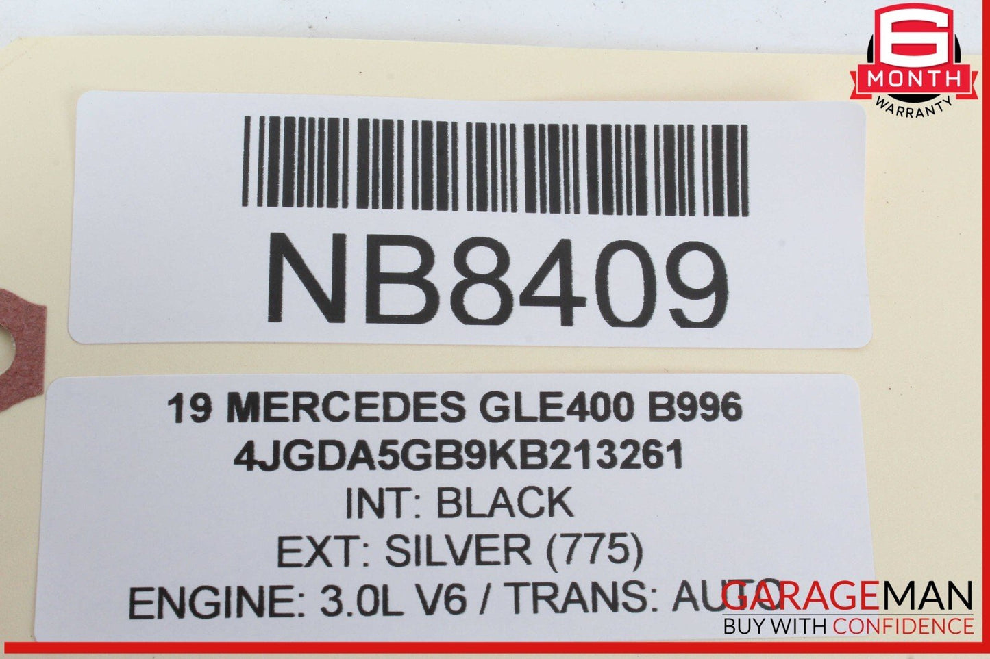 16-19 Mercedes W166 GLE400 Interior Rear View Mirror w/ Road Assistance Control