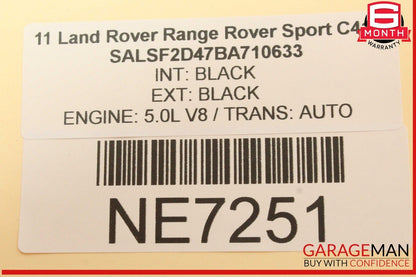 10-13 Land Rover Range Rover Sport Front Right Side Rear View Mirror Black OEM