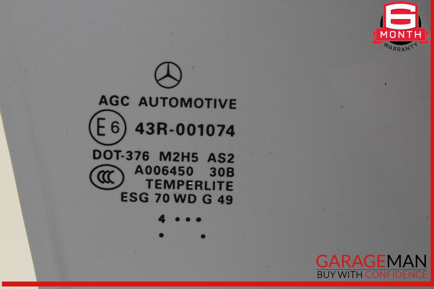12-19 Mercedes X166 GL450 GLE43 AMG GLS550 Front Right Door Window Glass OEM