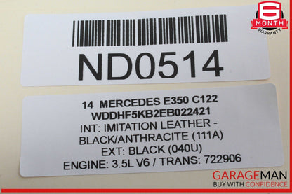 10-18 Mercedes W212 E350 E250 Rear SAM Fuse Box Relay Control Module OEM