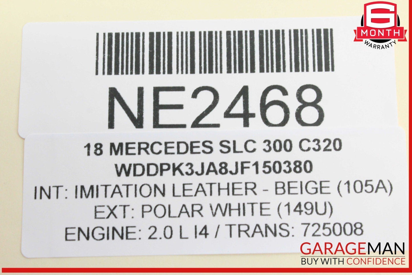 12-20 Mercedes R172 SLC300 SLC43 AMG Center Panel Dash Ashtray Ash Tray OEM