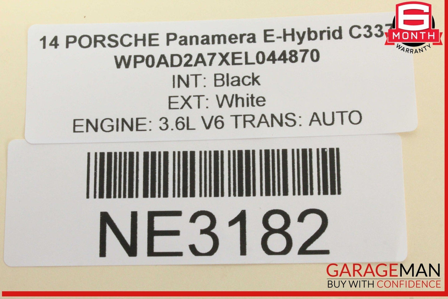 10-16 Porsche Panamera 970 E-Hybrid Front Right Side Dash Air Bag Airbag OEM