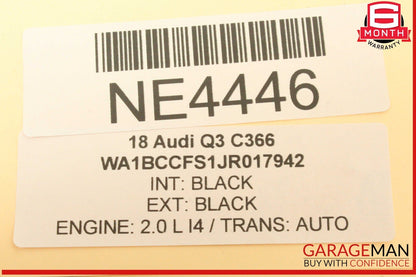 15-18 Audi Q3 Rear Left Driver Side Spindle Knuckle Wheel Hub 3C0505435F OEM
