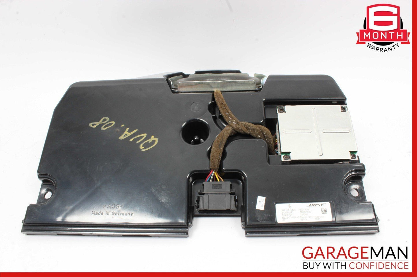 03-19 Maserati Quattroporte Front Bose Subwoofer Sub Woofer Sound Speaker OEM