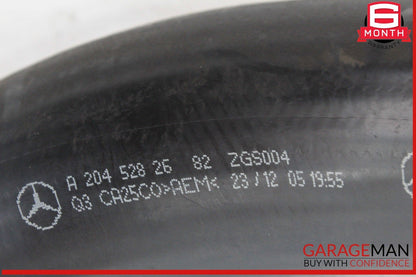 12-14 Mercedes W204 C250 Intercooler Hose Right Side 2045282682 OEM