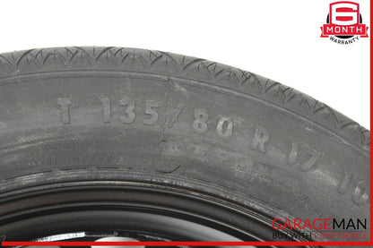 10-17 Mercedes W207 E350 C250 Coupe Donut Spare Tire Wheel Rim 135 80 17" OEM