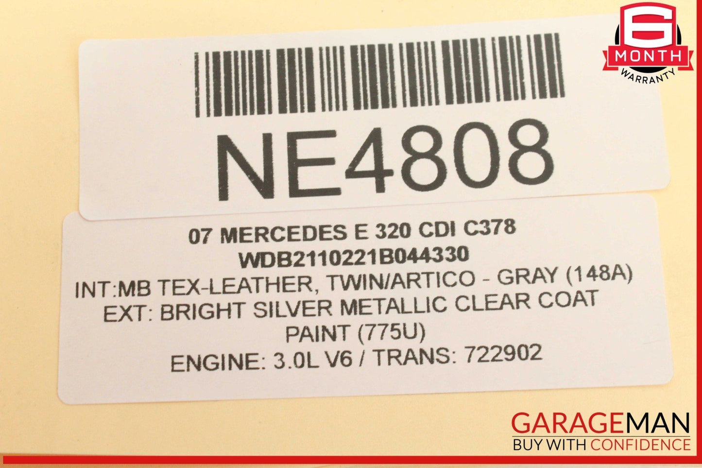 07-09 Mercedes W211 E320 CDI Speedometer Instrument Cluster Gauge 2115406648 OEM