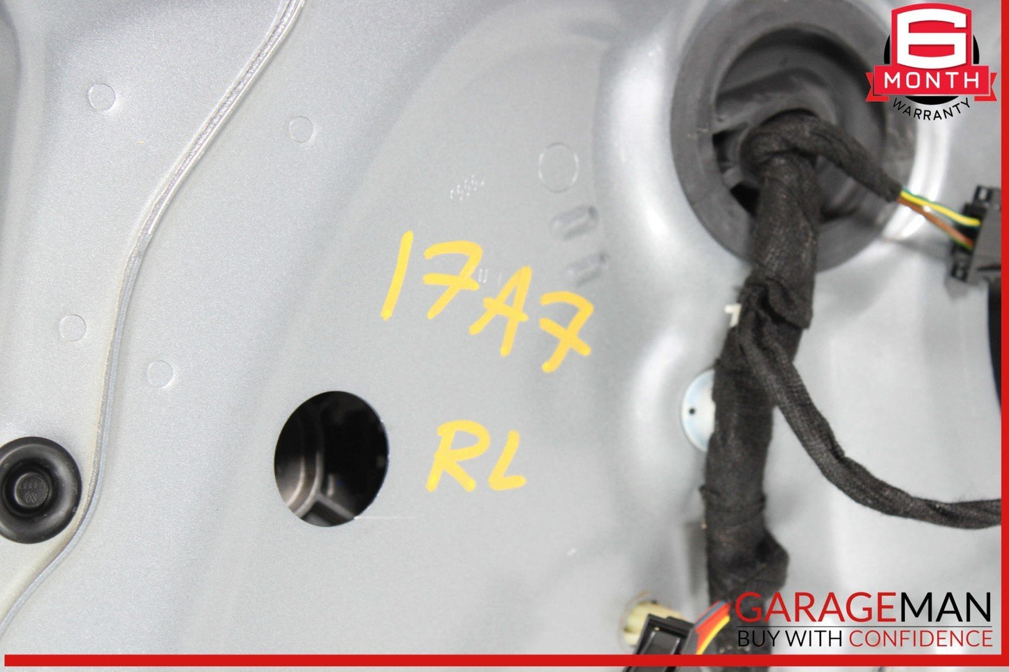 12-18 Audi A7 RS7 S7 Rear Left Driver Side Door Shell Panel Silver OEM