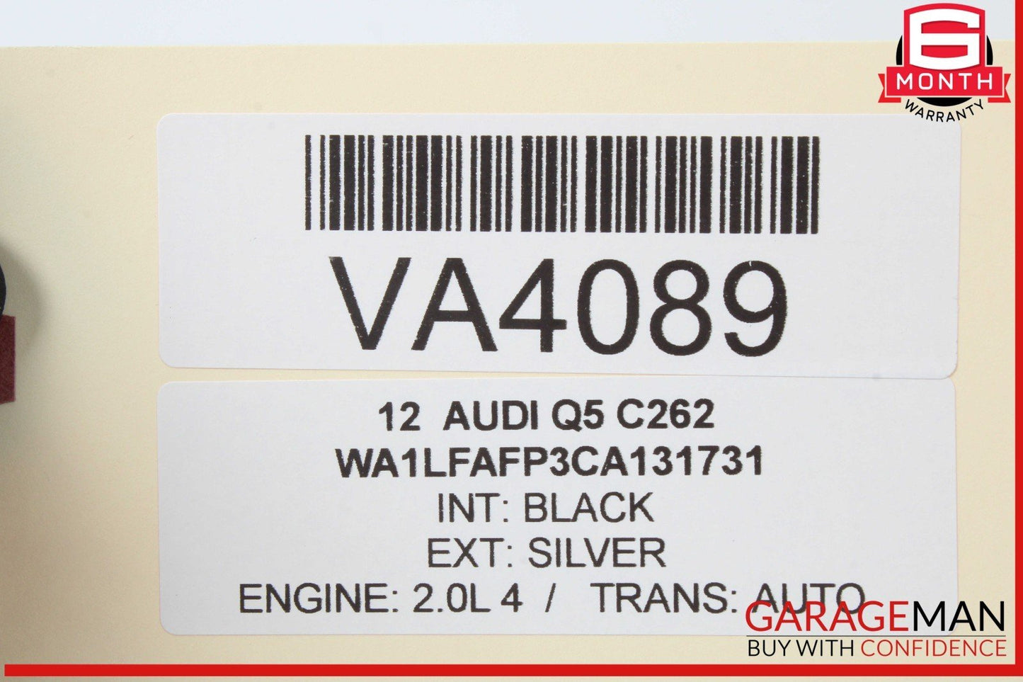 09-12 Audi Q5 Body Comfort BCM Control Module Unit 8K0907064FN OEM
